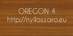 Oregon 4 redőny fólia